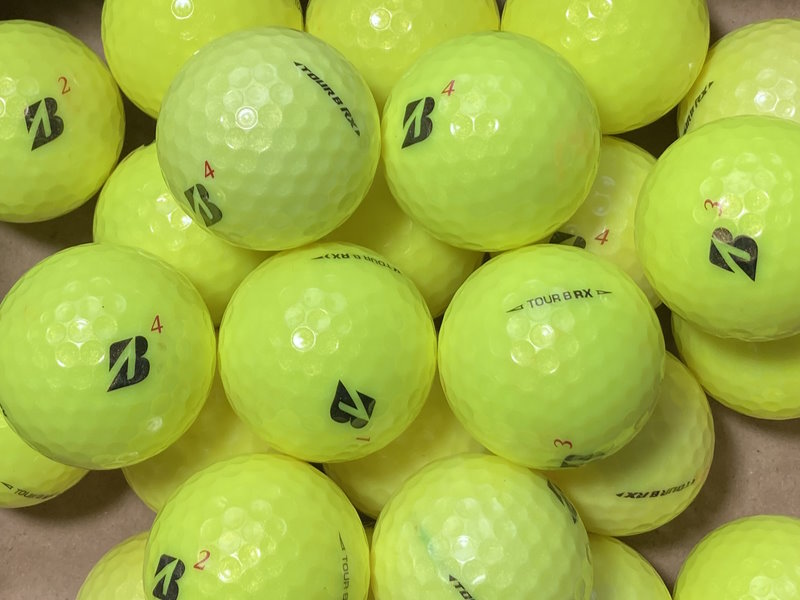 Bridgestone Tour B RX Gelb Golfbälle